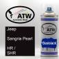 Preview: Jeep, Sangria Pearl, HR / SHR: 400ml Sprühdose, von ATW Autoteile West.